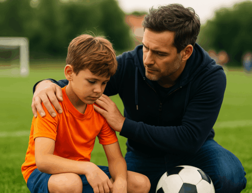 Wat als mijn kind teleurgesteld is na het verliezen?